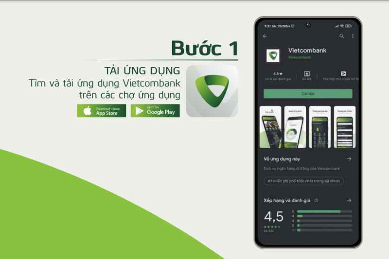 Tải ứng dụng VCB Digibank Tải ứng dụng VCB Digibank